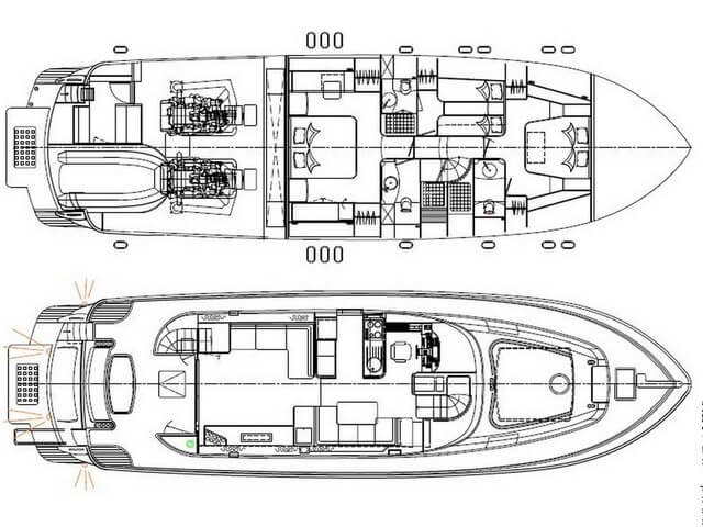 Motorboot Elegance 64 Garage