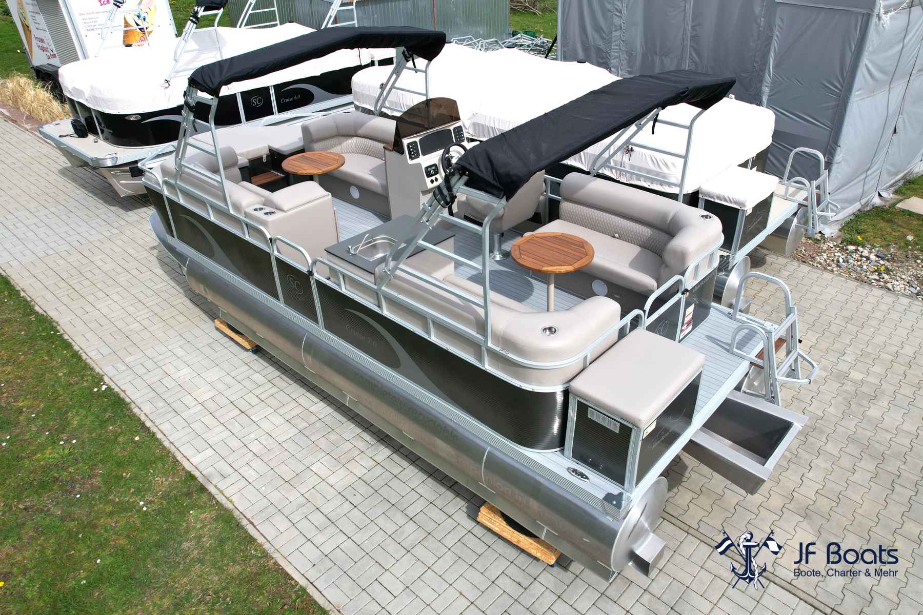 Motorboot Shark Ponton Boot SC7