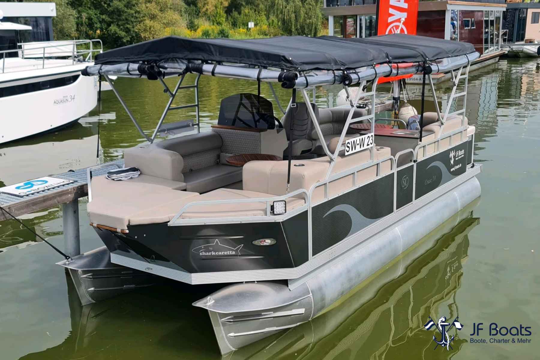 Motorboot Shark Ponton Boot SC7