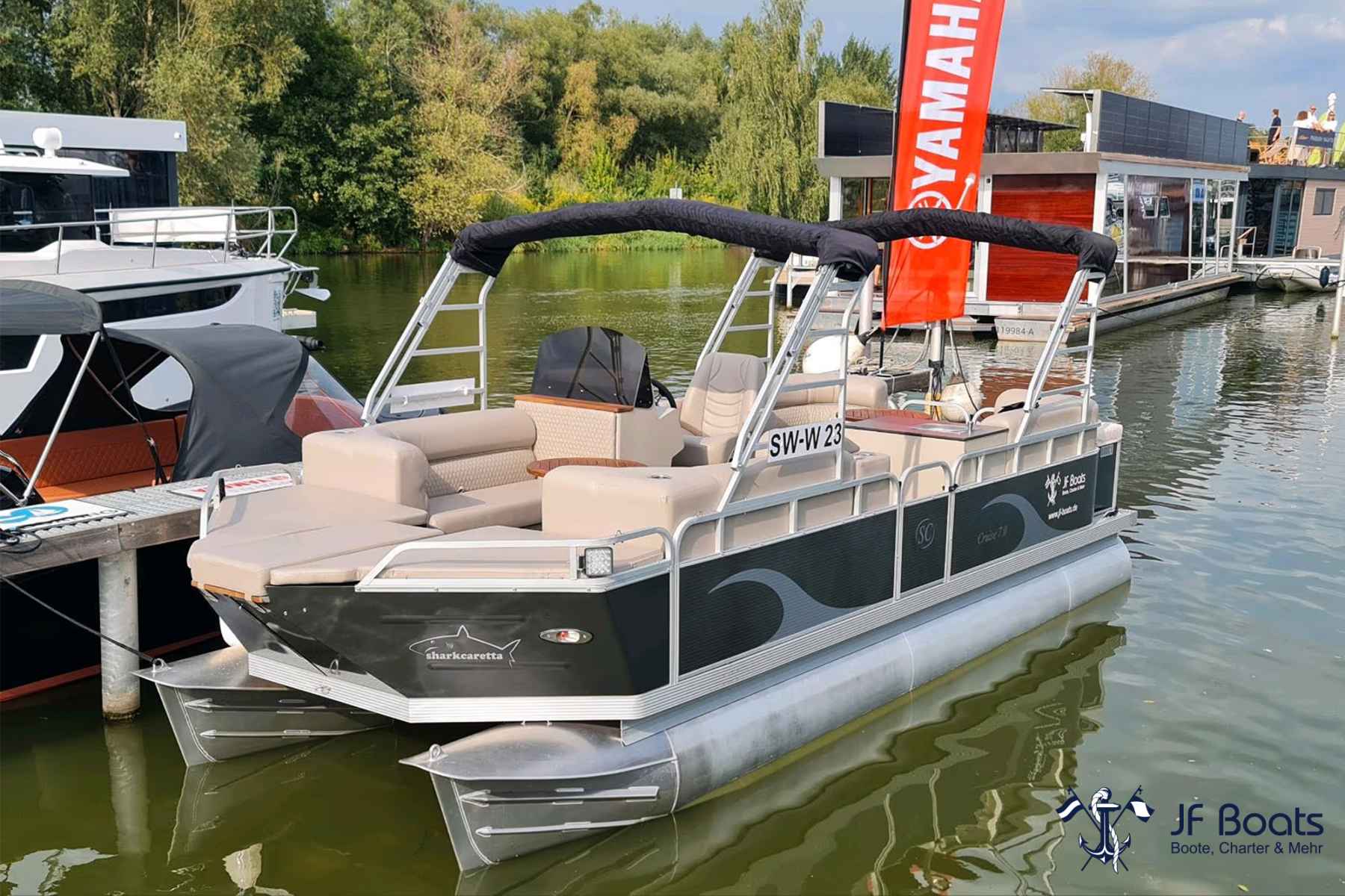 Motorboot Shark Ponton Boot SC7