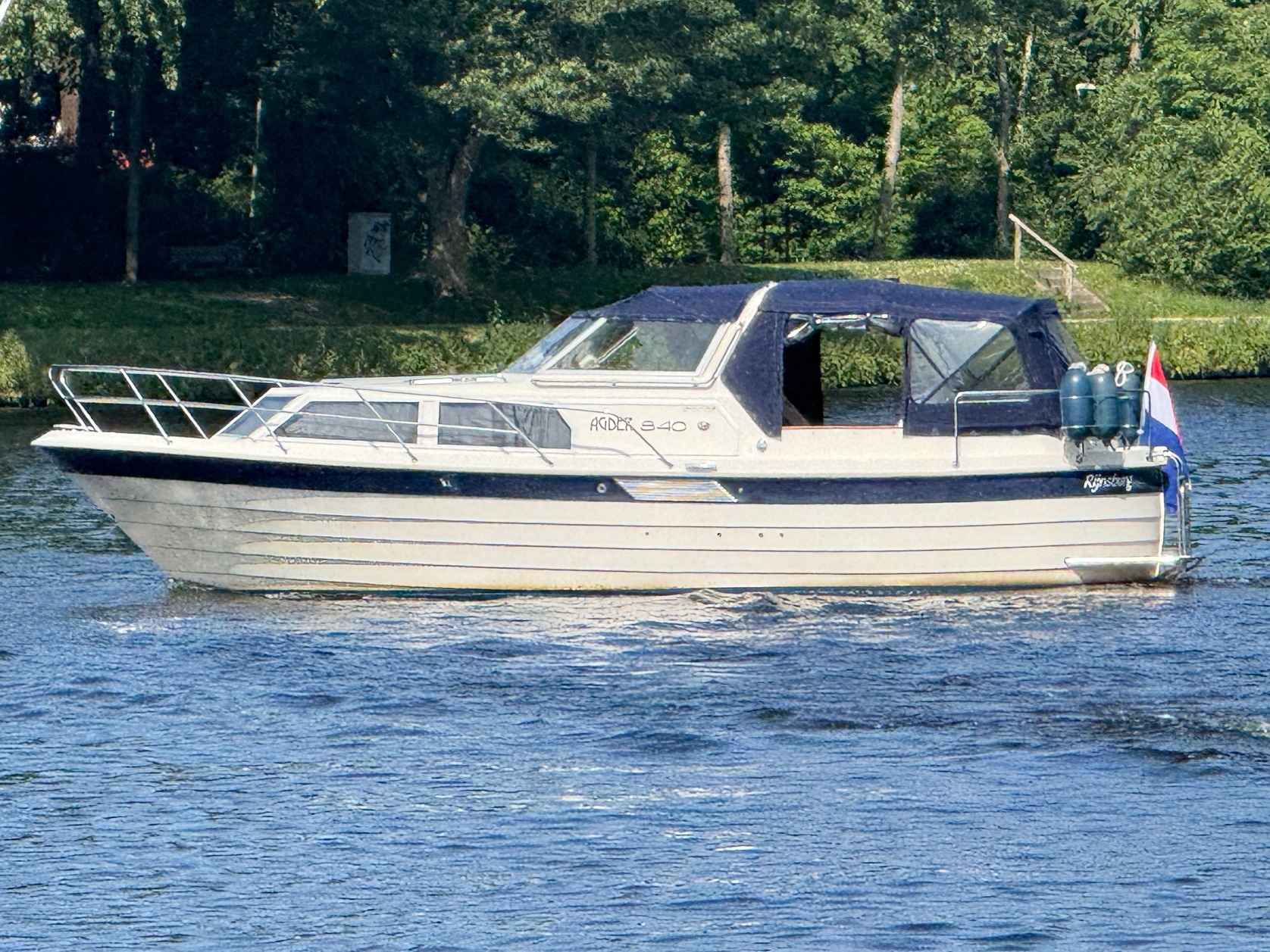 Motorboot Agder 840 Cabrio