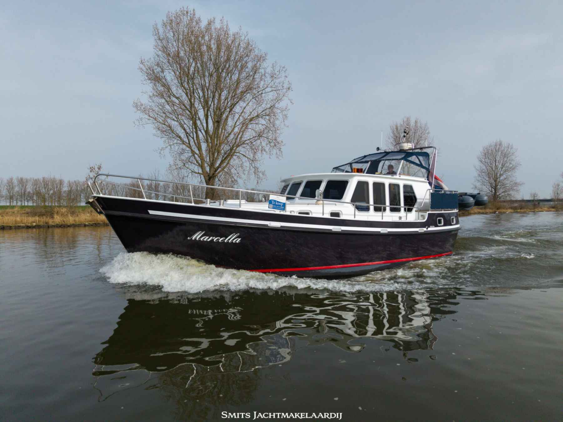 Motorboot Alm Spitsgatkotter 12.80 AK Cabrio