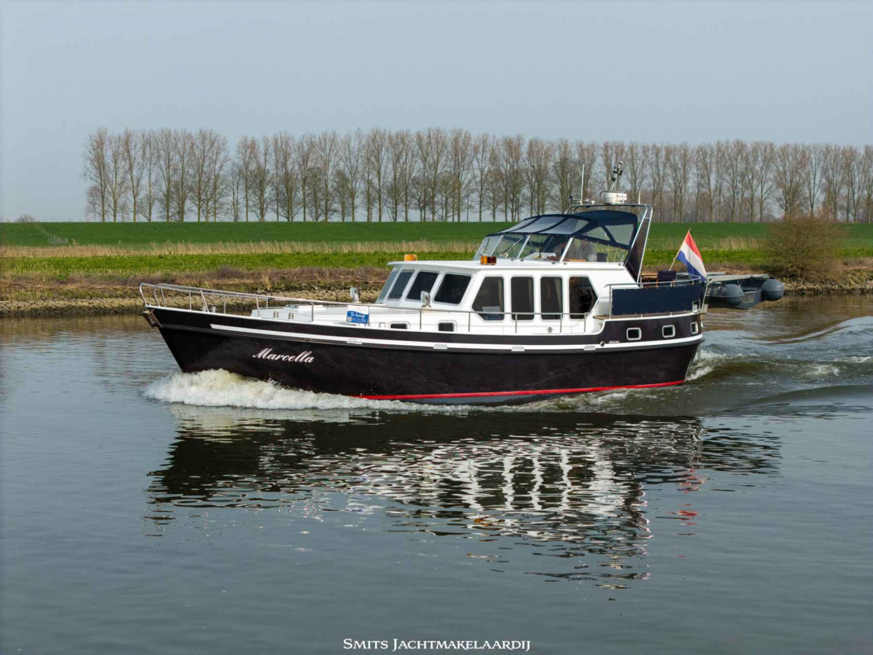 Motorboot Alm Spitsgatkotter 12.80 AK Cabrio
