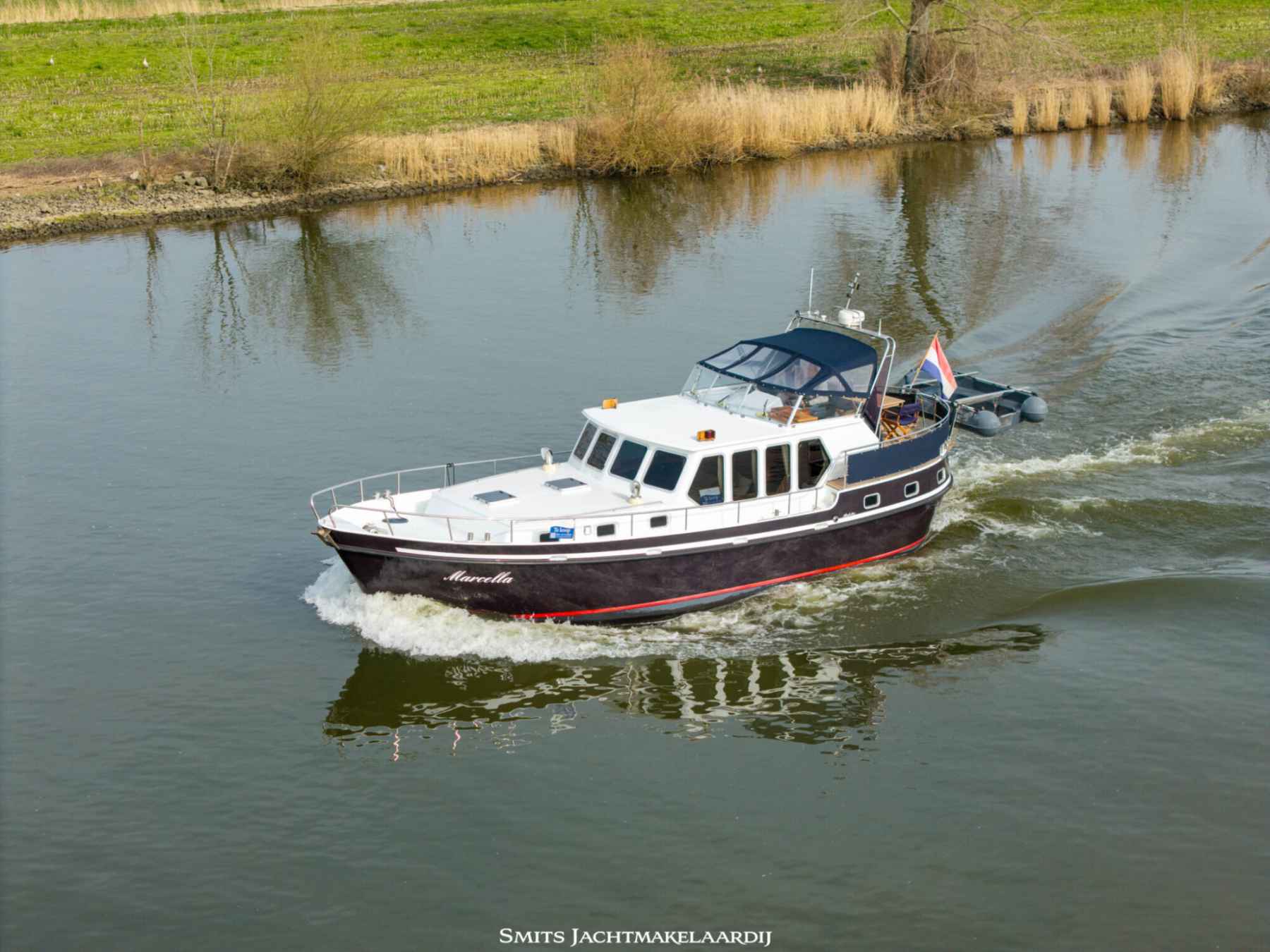 Motorboot Alm Spitsgatkotter 12.80 AK Cabrio