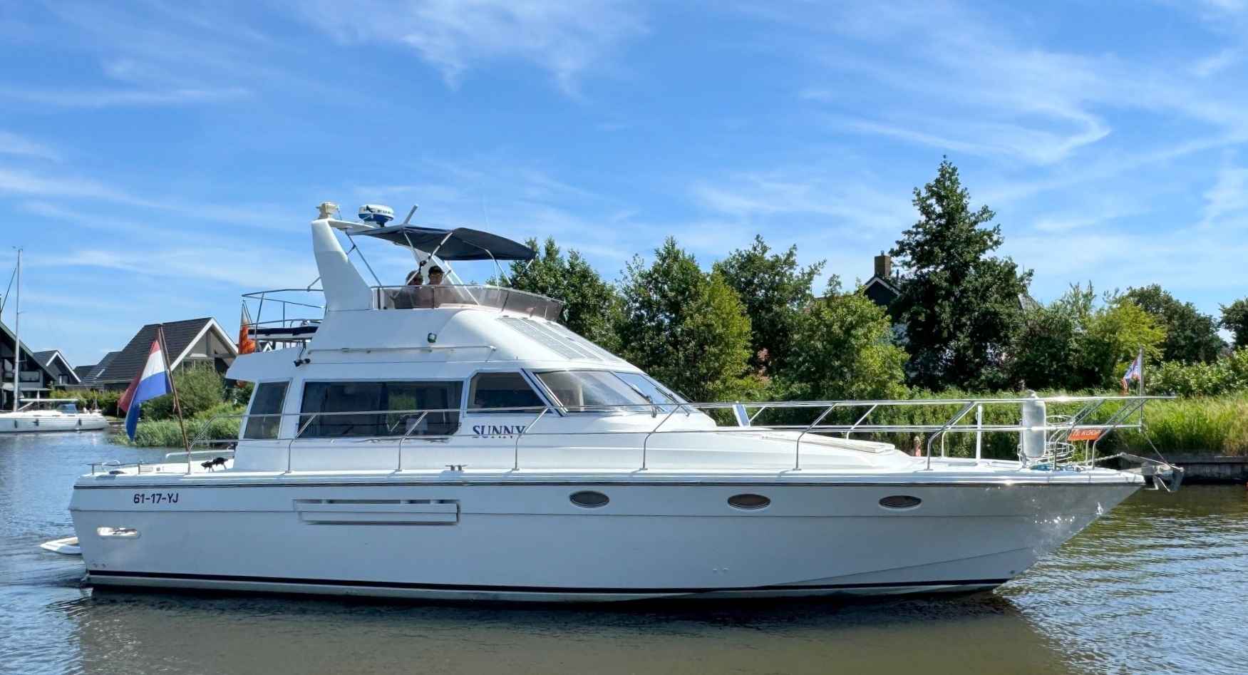 Motorboot Whitewater Wolfe 46 Flybridge