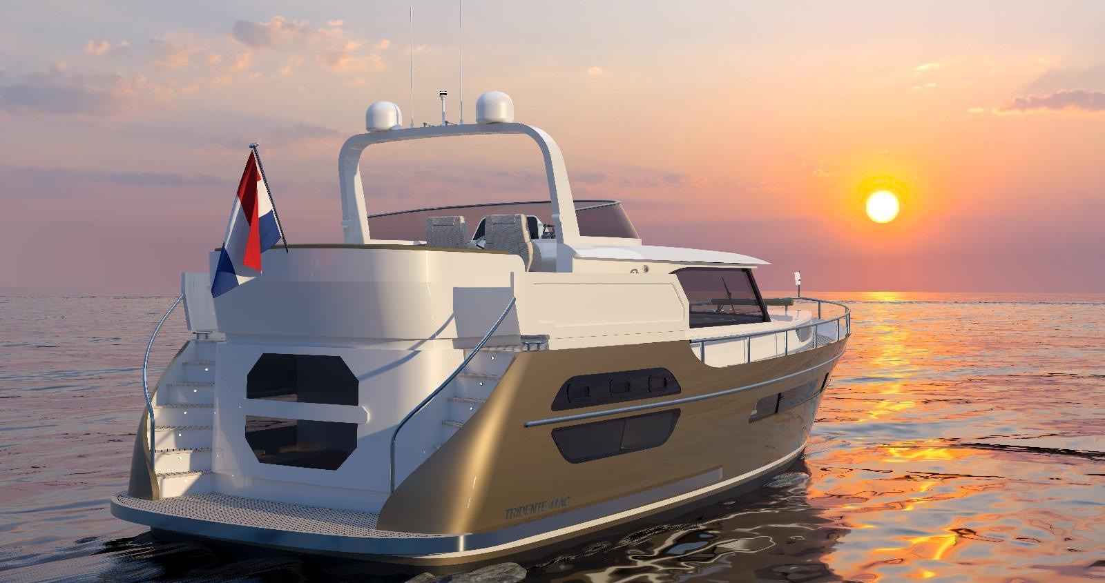 Motorboot Babro yachting Babro Tridente 44 AC Signature