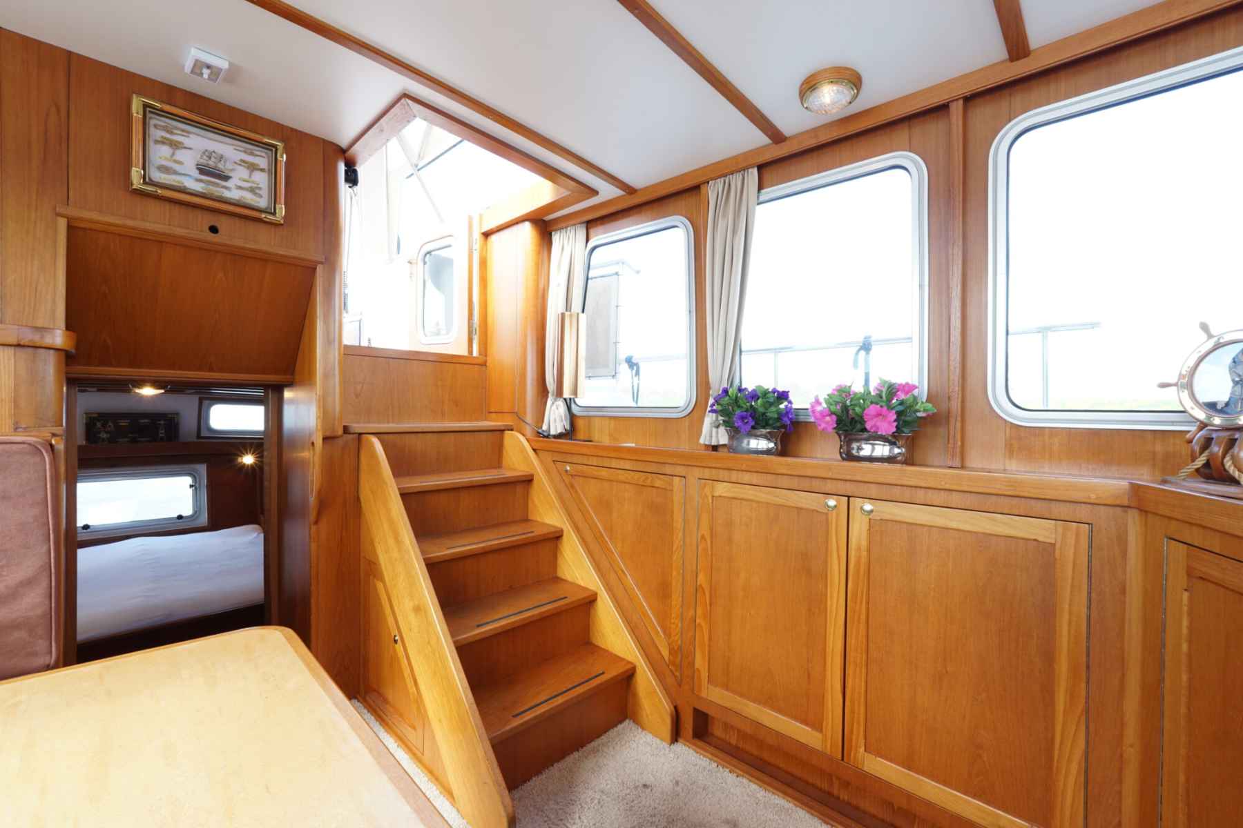 Motorboot Flevo Spiegelkotter 12.50 AK Cabrio