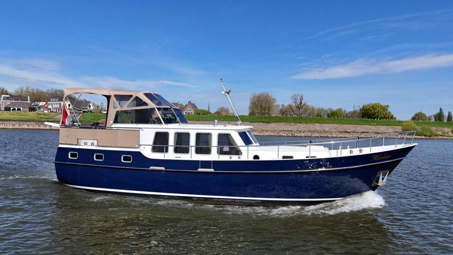 Motorboot Flevo Spiegelkotter 12.50 AK Cabrio