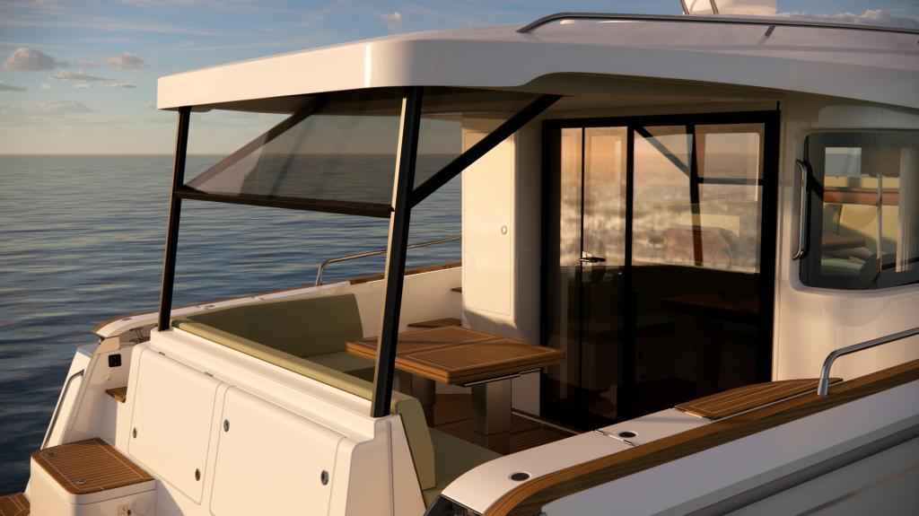 Motorboot Nimbus 495 Coupe
