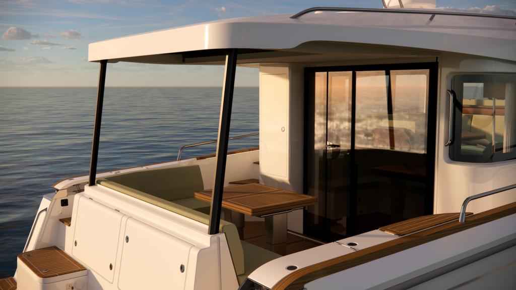 Motorboot Nimbus 495 Coupe