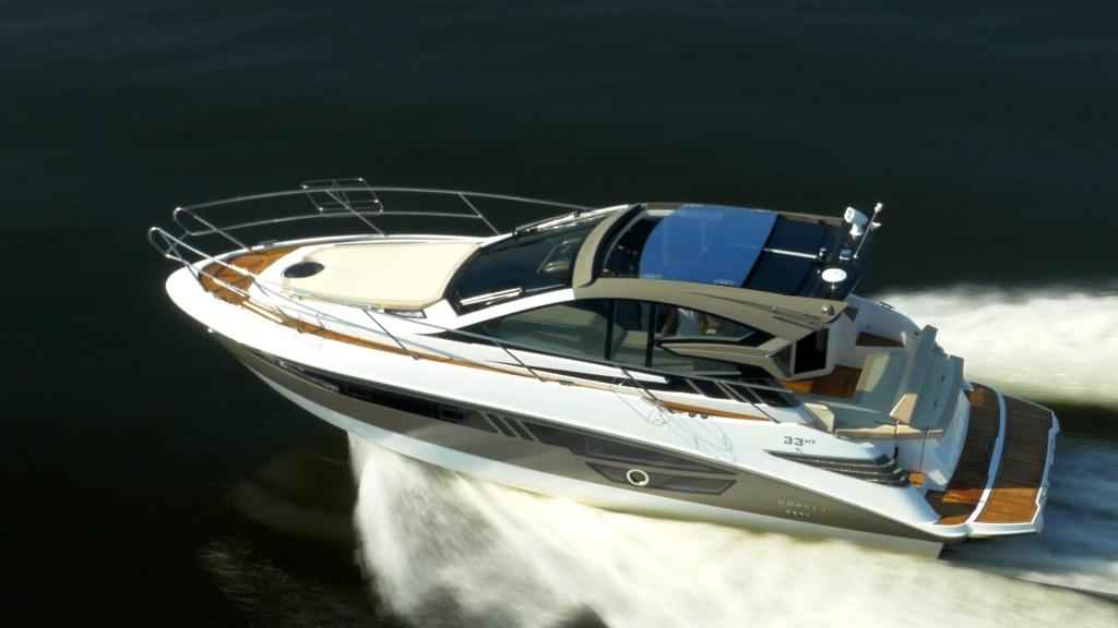 Motorboot Cobrey 33 HT mit Bodenseezulassung