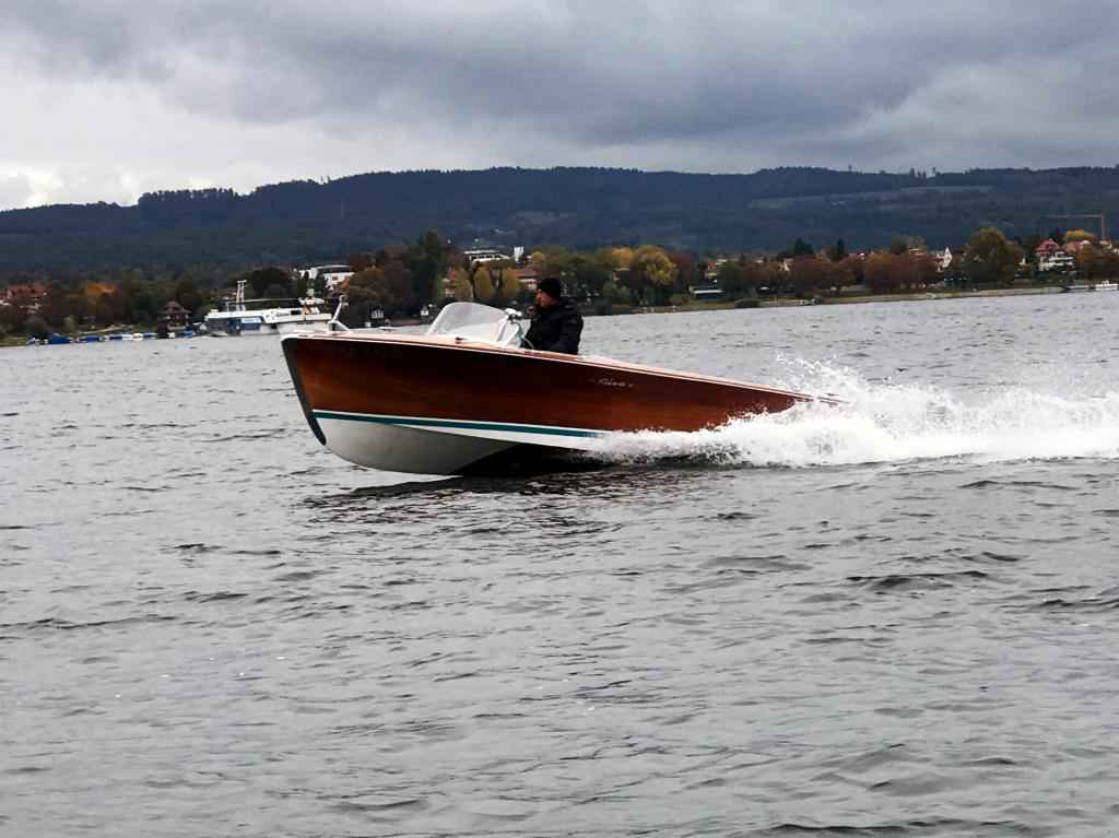 Motorboot Riva Florida mit Bodenseezulassung