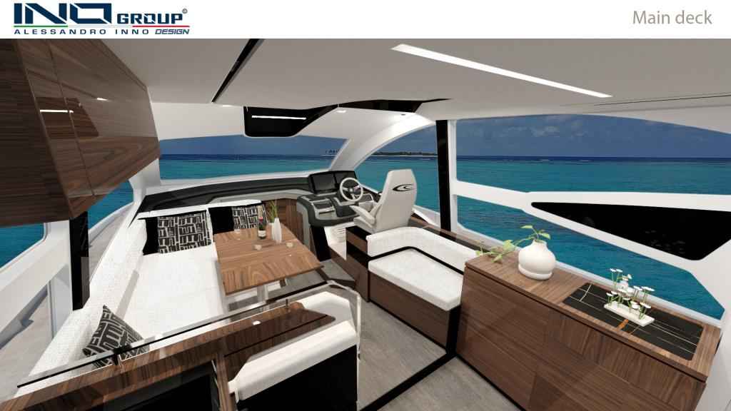 Motorboot Cobrey 42 FLY mit Bodenseezulassung