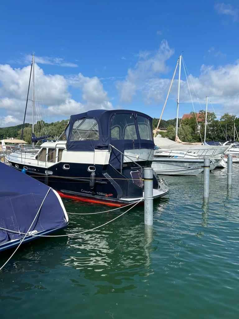 Motorboot Visscher Concordia 105 A mit Bodenseezulassung