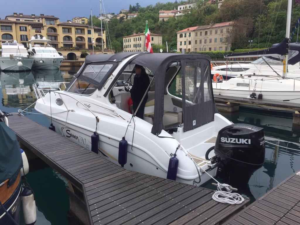 Motorboot Saver 690 Cabin inkl. Suzuki DF200APX