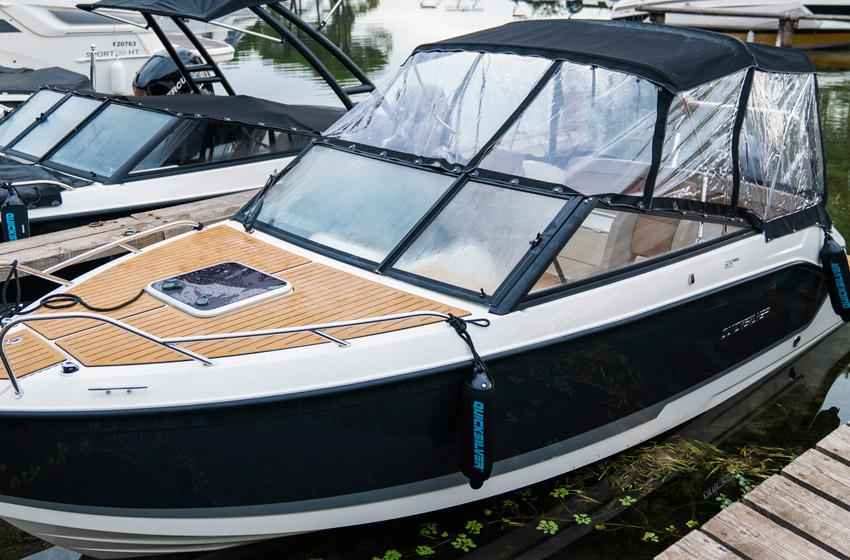 Motorboot Quicksilver Activ 605 Cruiser & Trailer (Lagerboot)