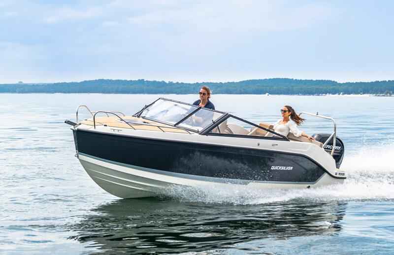 Motorboot Quicksilver Activ 605 Cruiser & Trailer (Lagerboot)