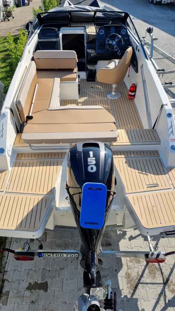 Motorboot Quicksilver Activ 755 Cruiser, bis 250PS & Trailer (NEU auf Bestellung)