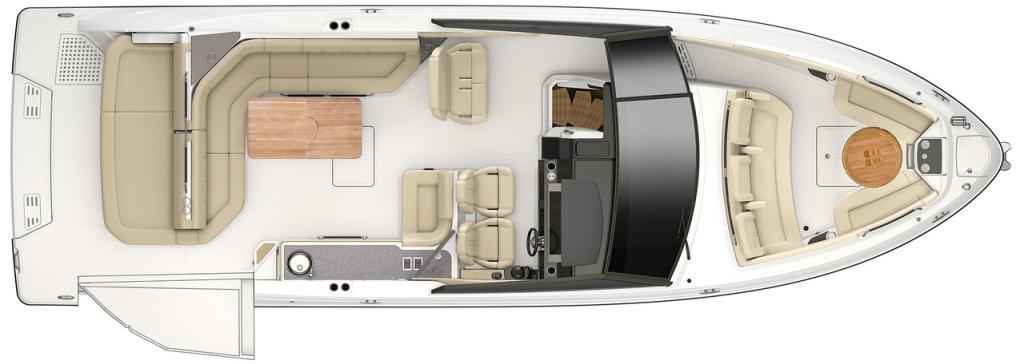 Motorboot Sea Ray SLX 400 ENTERTAINER (NEU auf Bestellung)