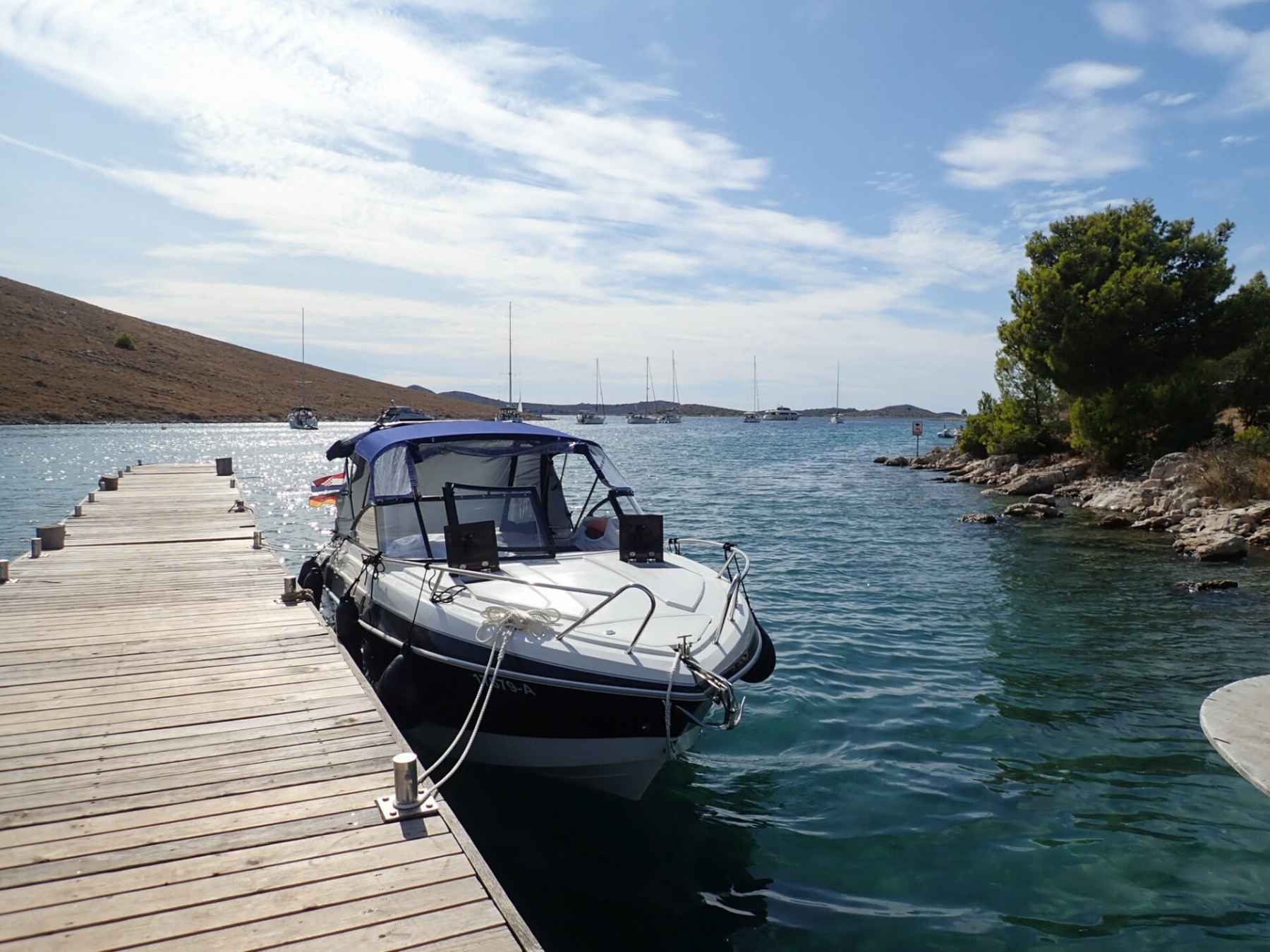 Motorboot Auster 740 CC