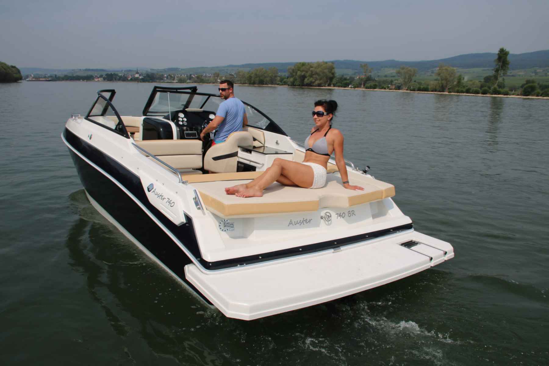 Motorboot Auster 740 BR