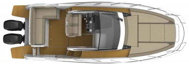 Motorboot Quicksilver Activ 875 Sundeck