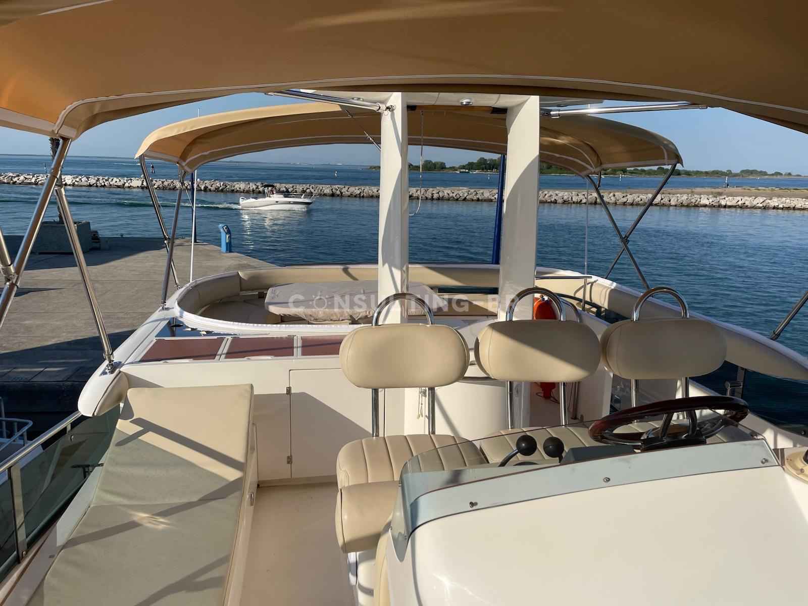 Motorboot Fairline Squadron 58