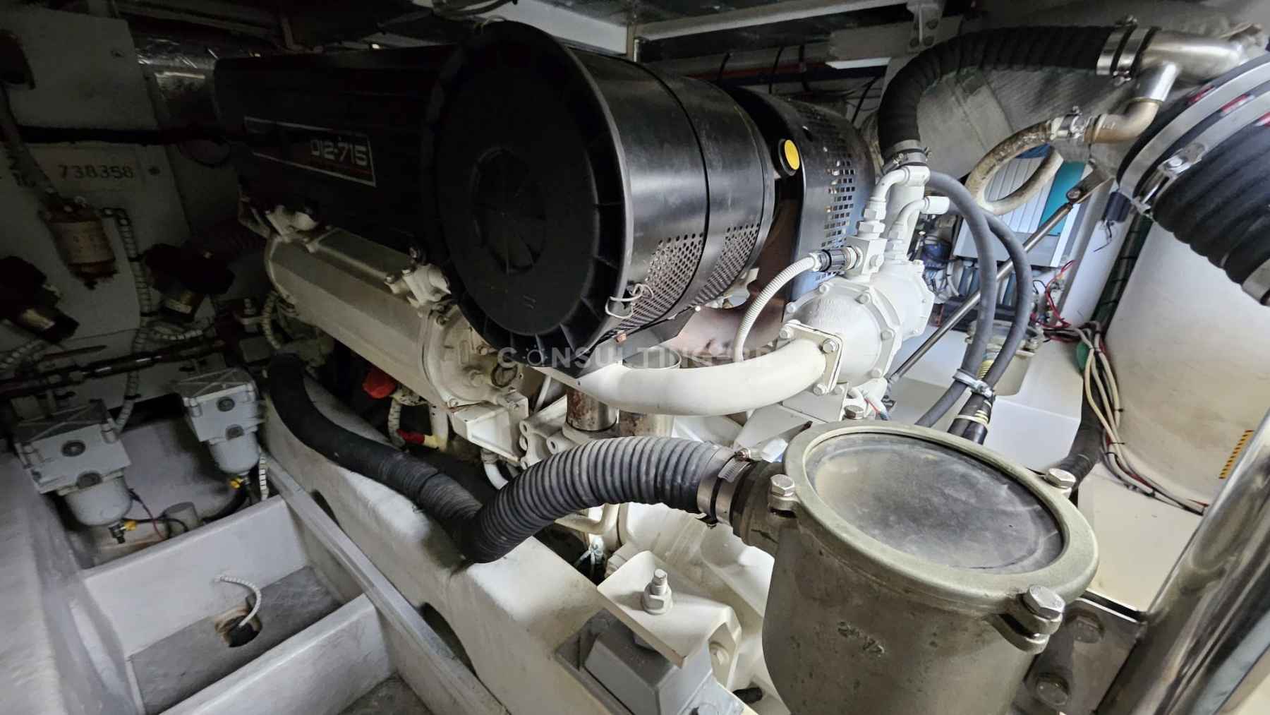 Motorboot Fairline Squadron 58