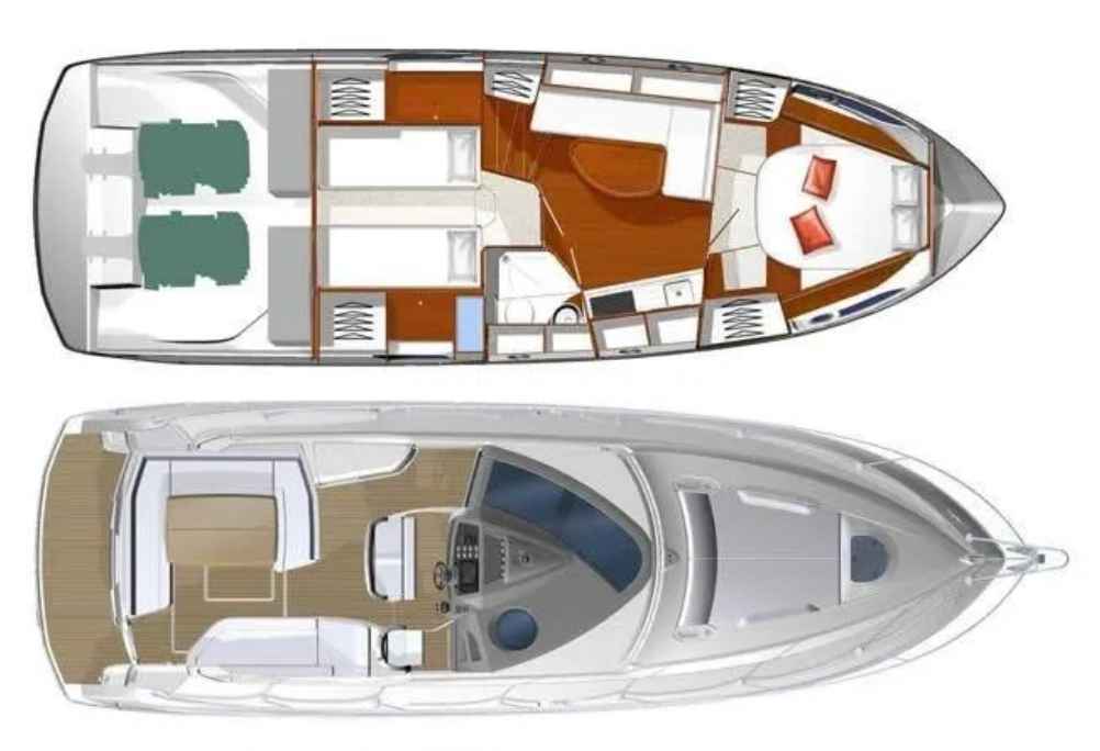 Motorboot Beneteau Gran Turismo 38