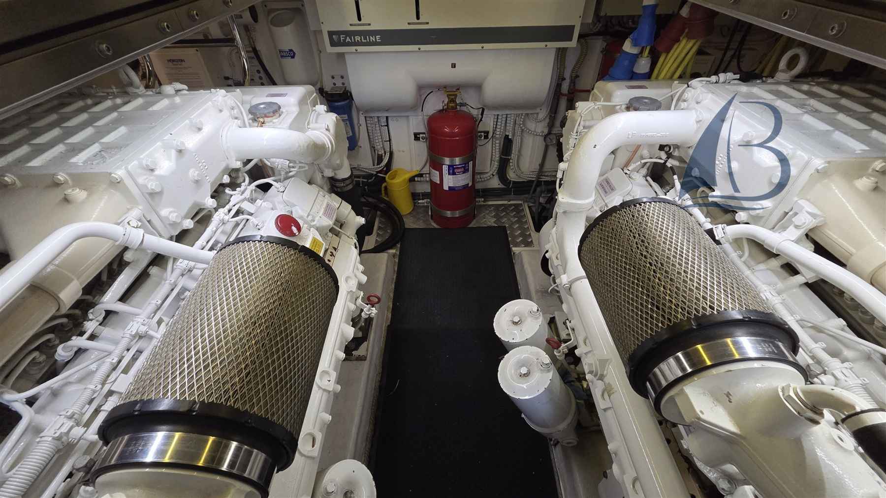 Motorboot Fairline Squadron 68