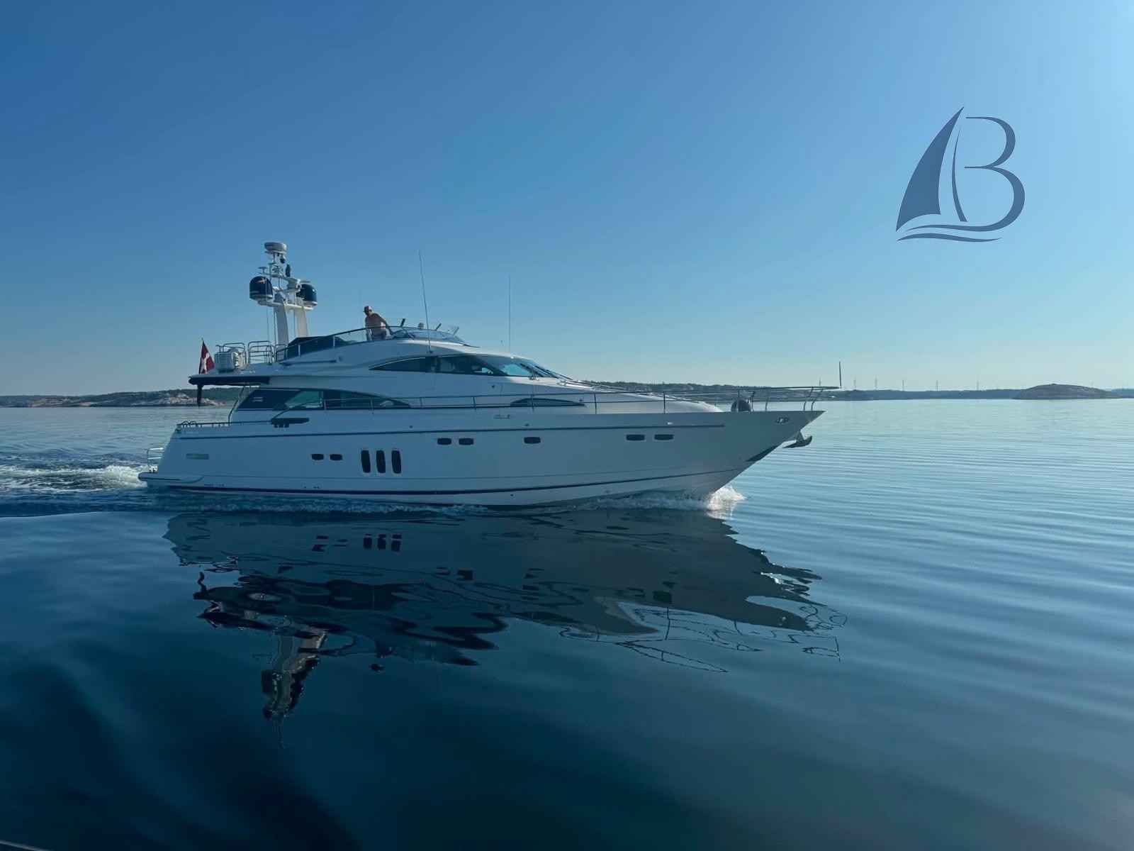 Motorboot Fairline Squadron 68