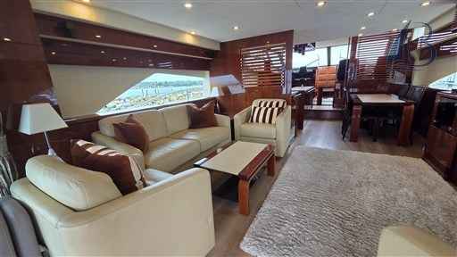 Motorboot Fairline Squadron 68
