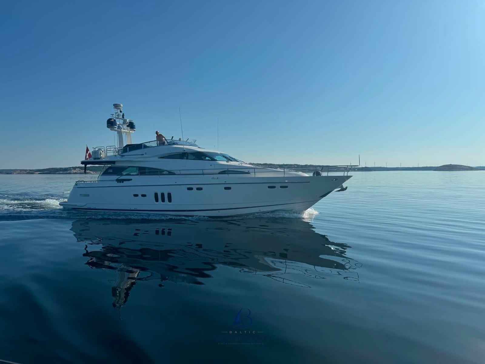 Motorboot Fairline Squadron 68