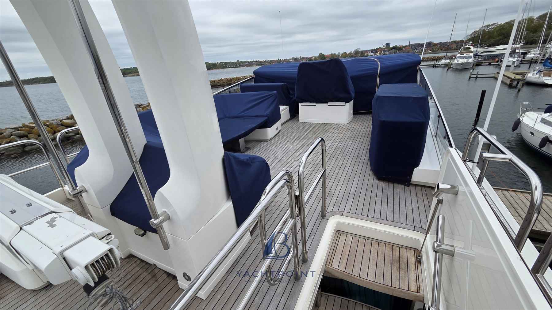 Motorboot Fairline Squadron 68