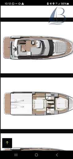 Motorboot Prestige 420 Fly