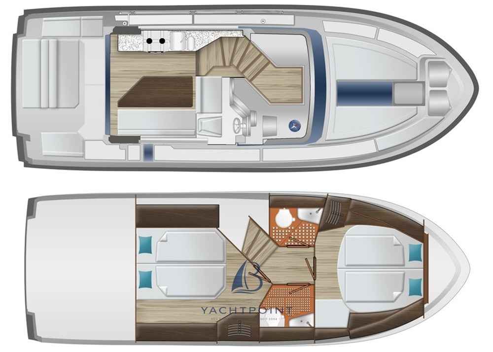 Motorboot Delphia Escape 1150