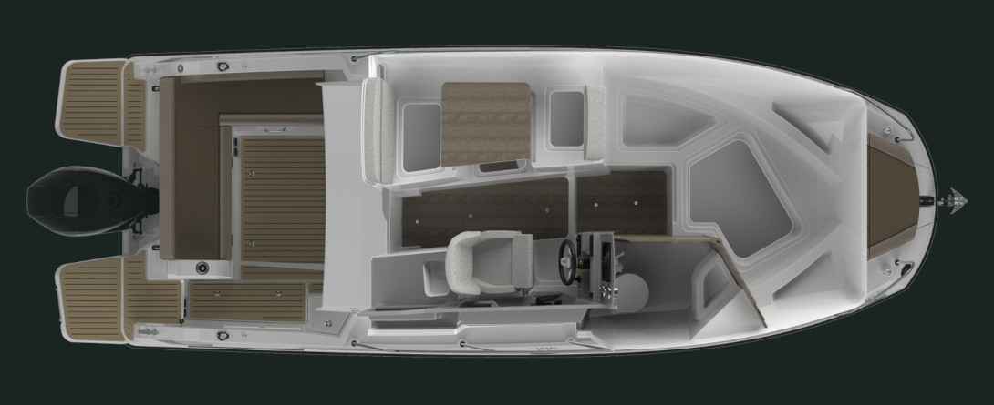 Motorboot Quicksilver Activ 705 Weekend