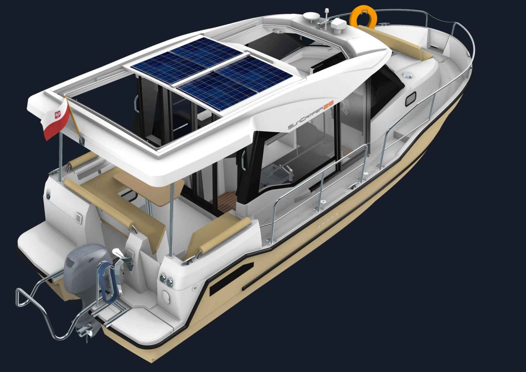 Motorboot IMPOL Yacht & Bootshandel SunCamper 29