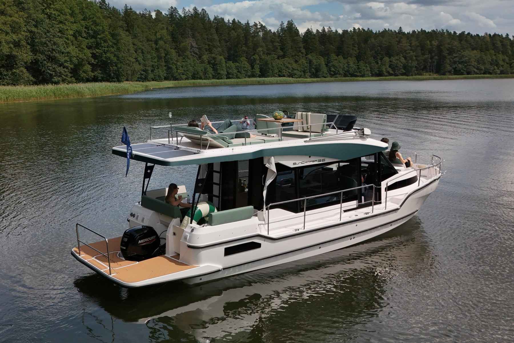 Motorboot IMPOL SunCamper 36