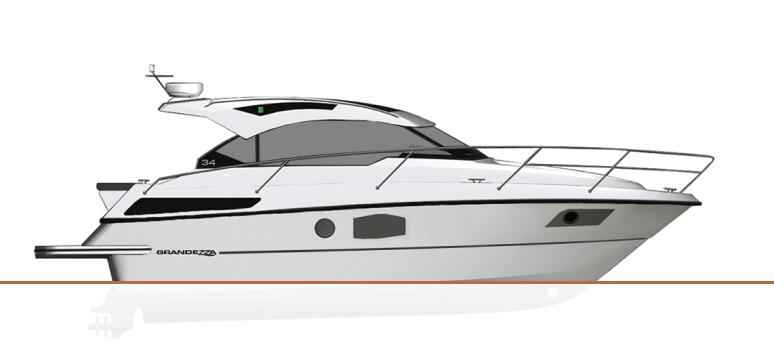 Motorboot Grandezza 34 OC