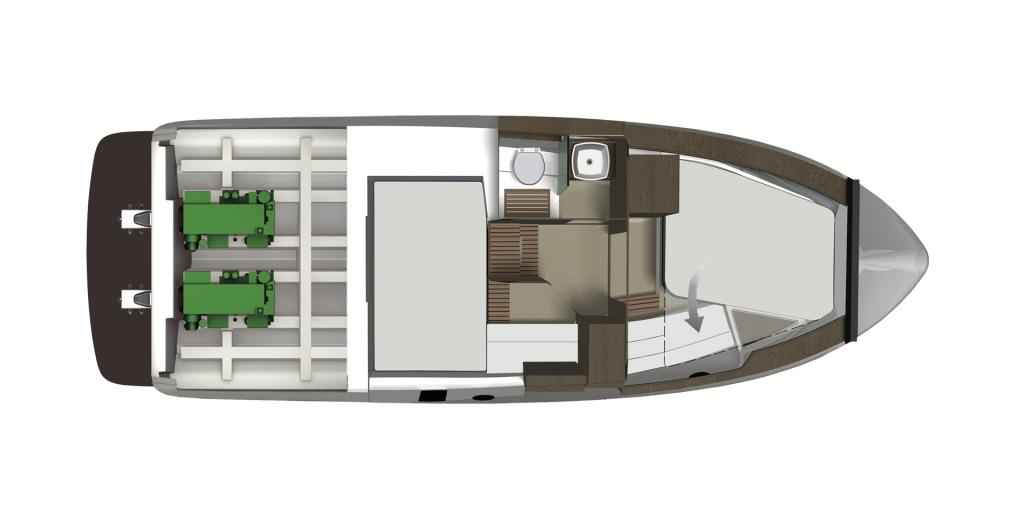 Motorboot Grandezza 34 OC