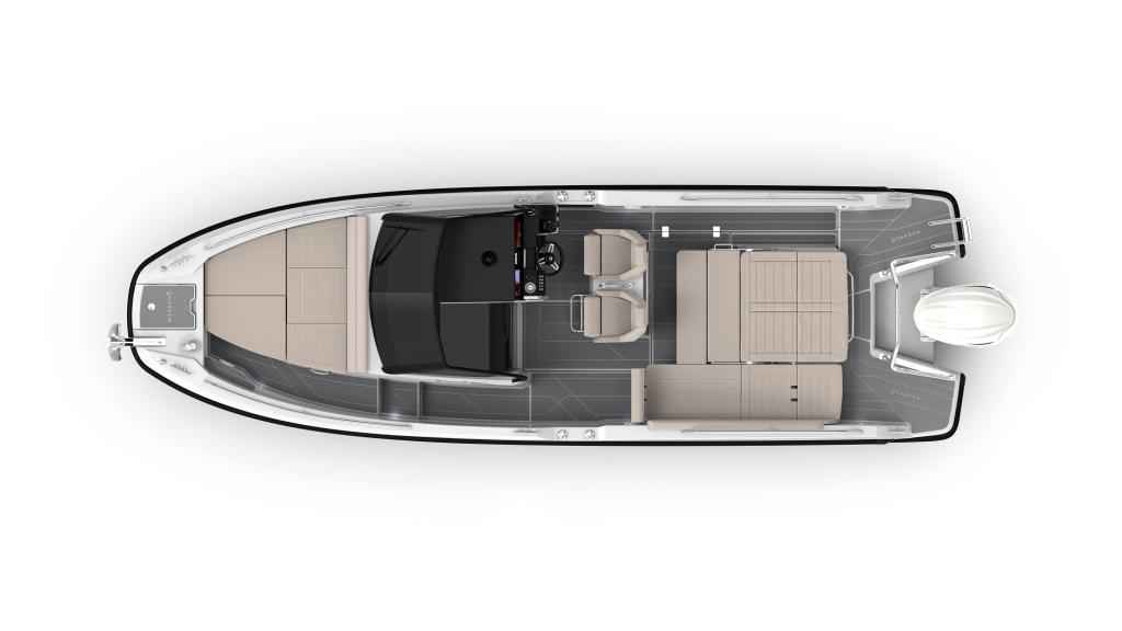 Motorboot Quarken 27 T-Top