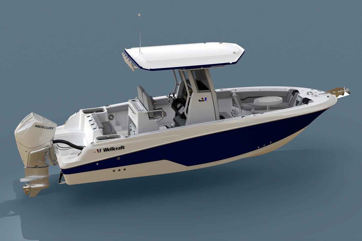 Motorboot Wellcraft 243 Fisherman