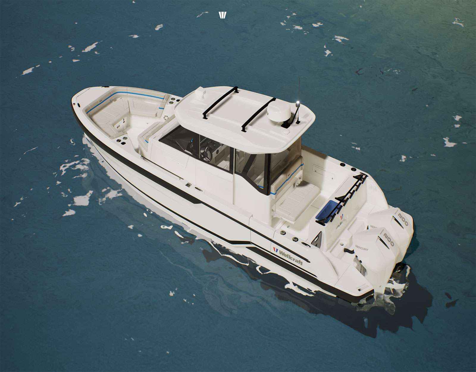 Motorboot Wellcraft 28 Speedster / T-Top / Explorer