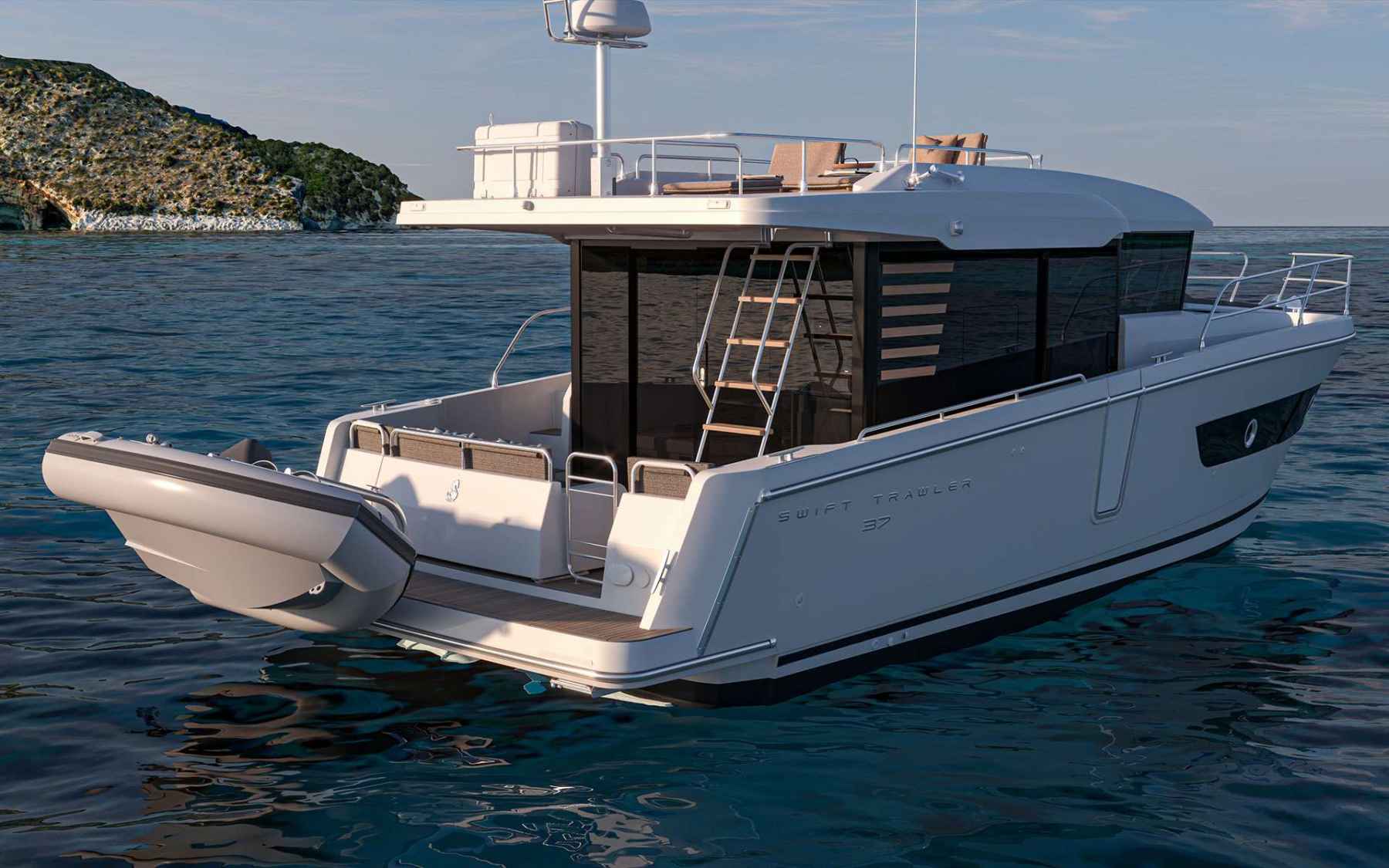 Motorboot Beneteau SWIFT TRAWLER 37 SEDAN