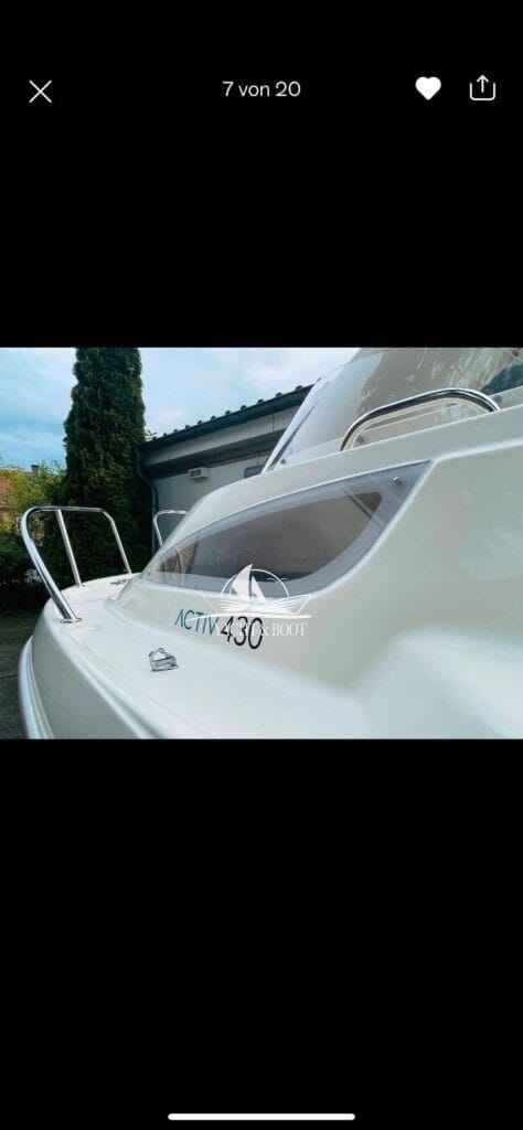 Motorboot Quicksilver Active 430